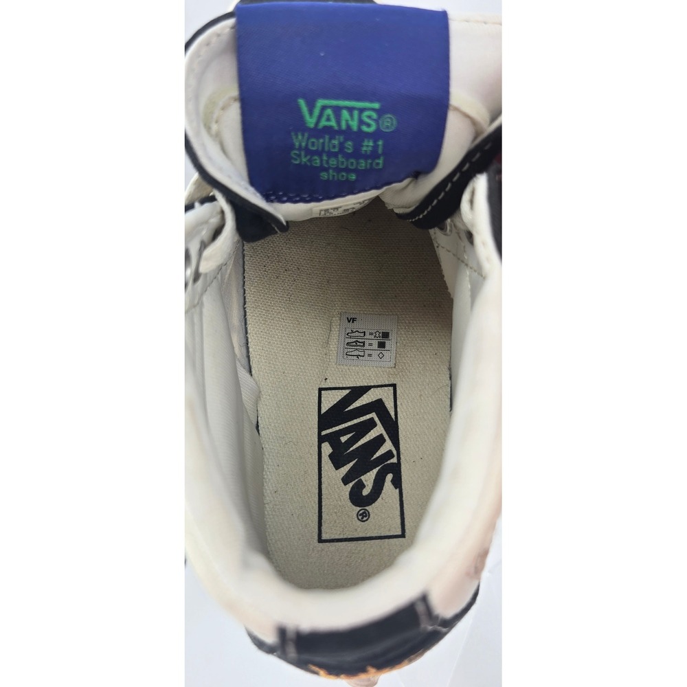 Vans Off The Wall Women's 6.5 Sk8-Hi Love Mother Earth Sneakers  Multicolor - Picture 9 of 9